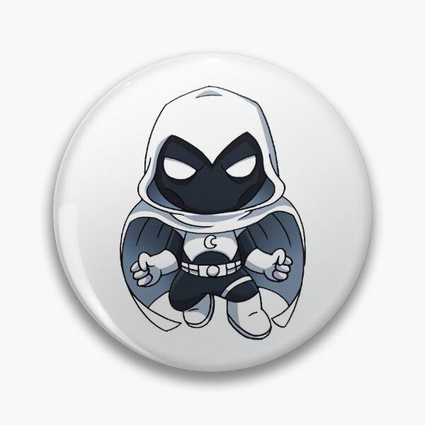 Item preview, Moon Knight Cute Chipi designed and sold by WellingtonAdams.