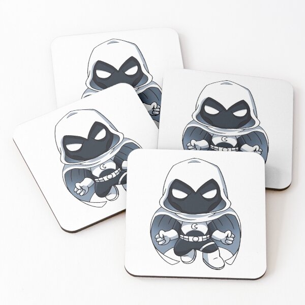 Item preview, Moon Knight Cute Chipi designed and sold by WellingtonAdams.