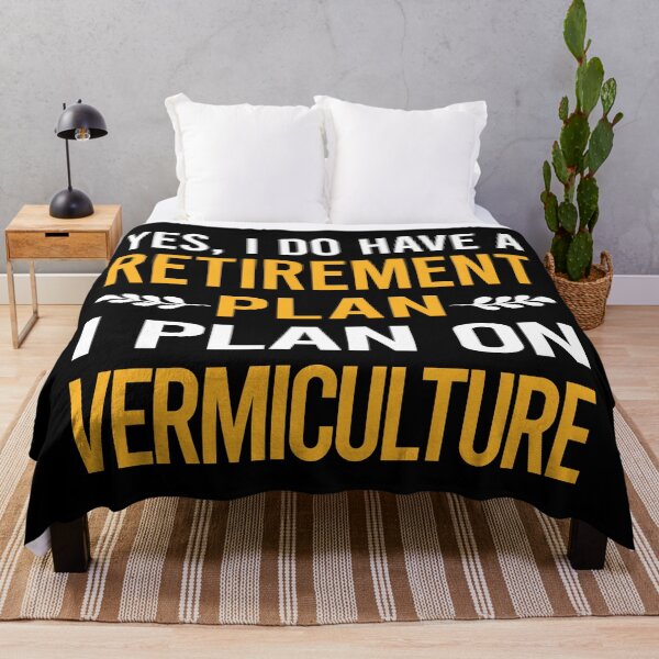 Item preview, My Retirement Plan Vermiculture Worm Farming Farmer Vermicompost Vermicomposting designed and sold by shannonim7t.