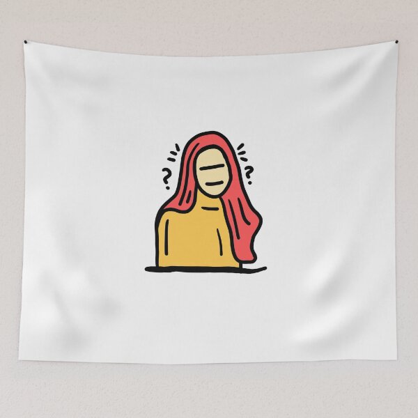 Item preview, a women have their own facial expressions and thoughts designed and sold by crazyhome.