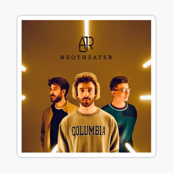 Ajr True Neotheater Tour Sticker For Sale By Crystaladam Redbubble