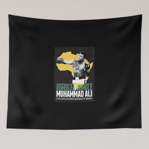 Item preview, rumble in the jungle ali king Poster Muhammad Ali E designed and sold by gruppzclab.