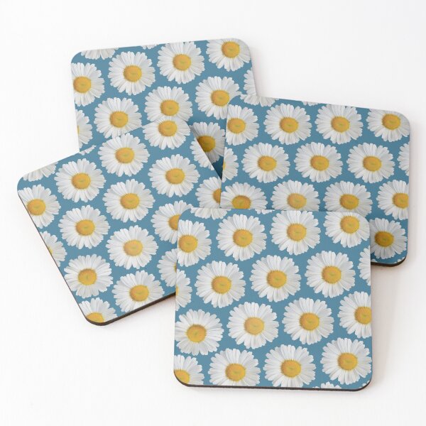 Item preview, Cute Daisy Pattern On Light Blue designed and sold by Wysoh.