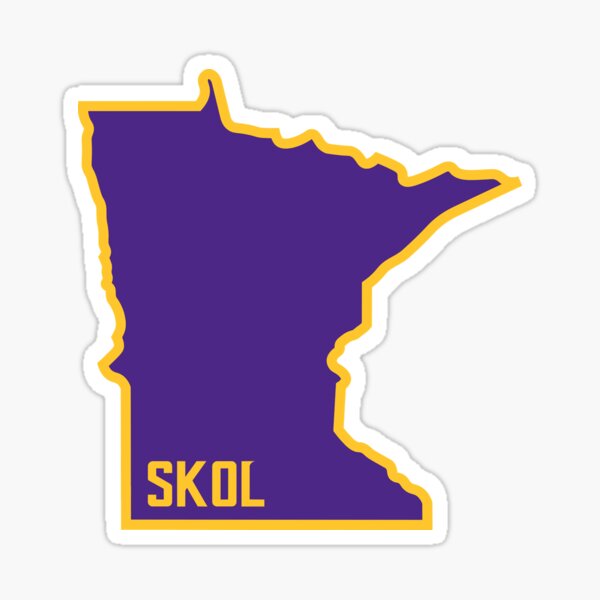 SKOL Minnesota Vikings Football Stickers – MN Alumni Market