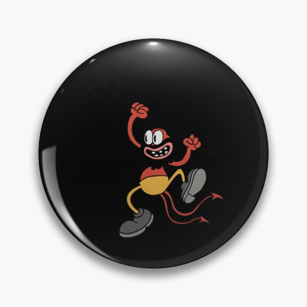 Item preview, Retro Devil With Pitchfork Cartoon Classic T-Shirt designed and sold by addeoovrteqt.