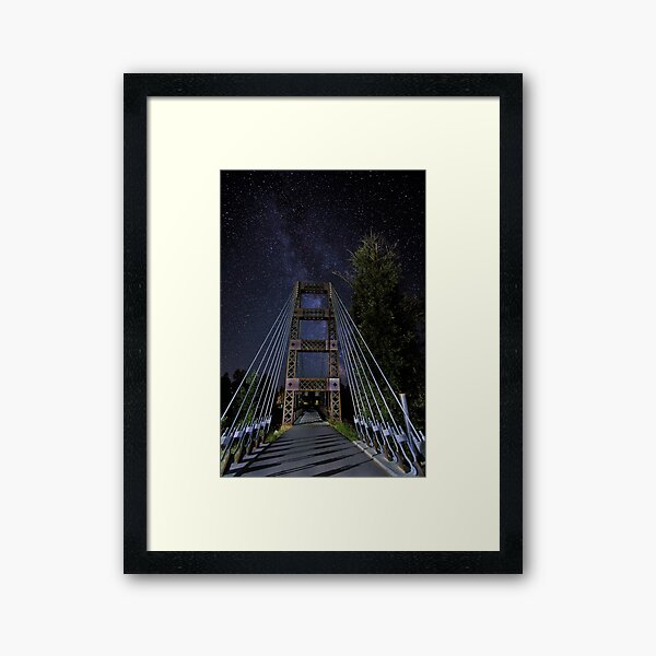 Bridge to the Milky Way Framed Art Print