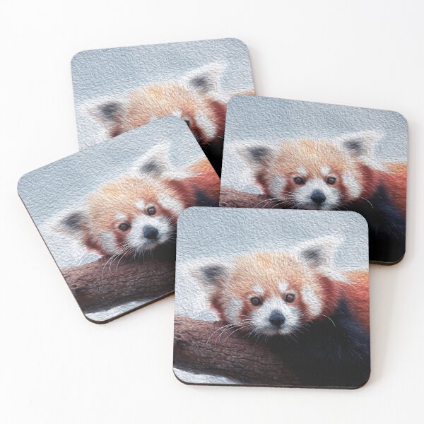 Item preview, Red Panda Laying Down designed and sold by friendlyfauna.