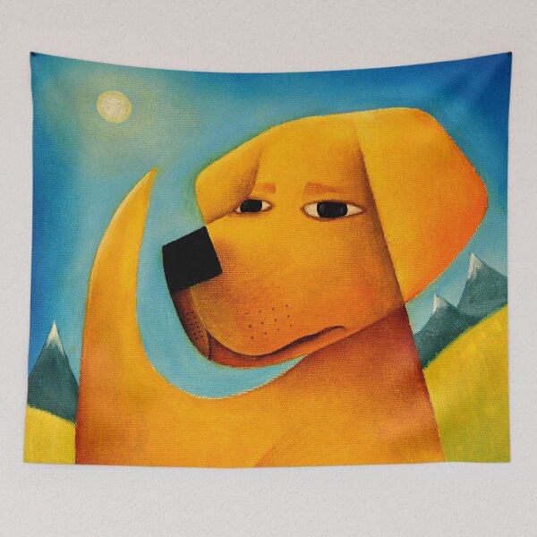 Item preview, Labrador / Golden Retriever 1 designed and sold by ArtistDavidKing.