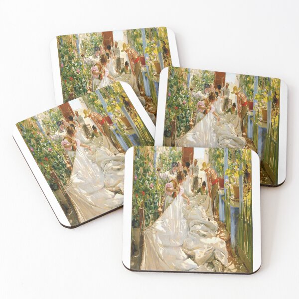 Item preview, Joaquin Sorolla Sewing the Sail 1896 designed and sold by Sky-Art-80s.