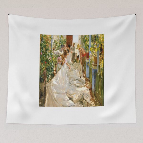 Item preview, Joaquin Sorolla Sewing the Sail 1896 designed and sold by Sky-Art-80s.