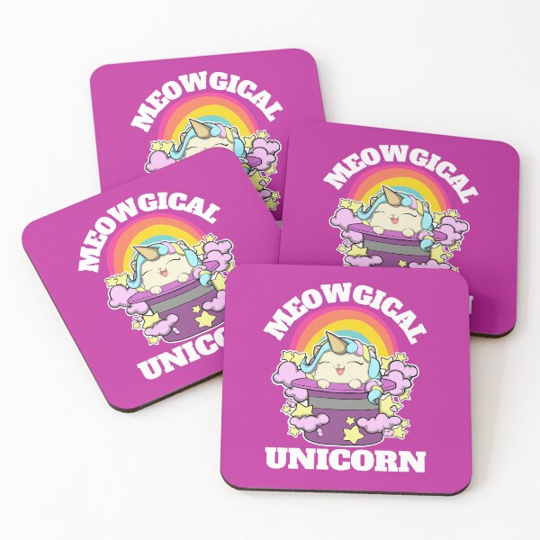 Item preview, Meowgical Unicorn designed and sold by The magic  Yellow bus.