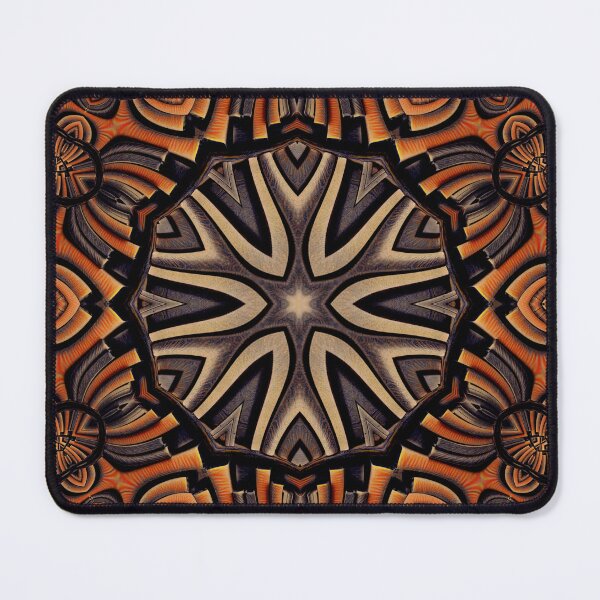 Item preview, Orange and GOLD Leather-bound BOOK KALEIDOSCOPE DESIGN and PATTERN designed and sold by mister-john.