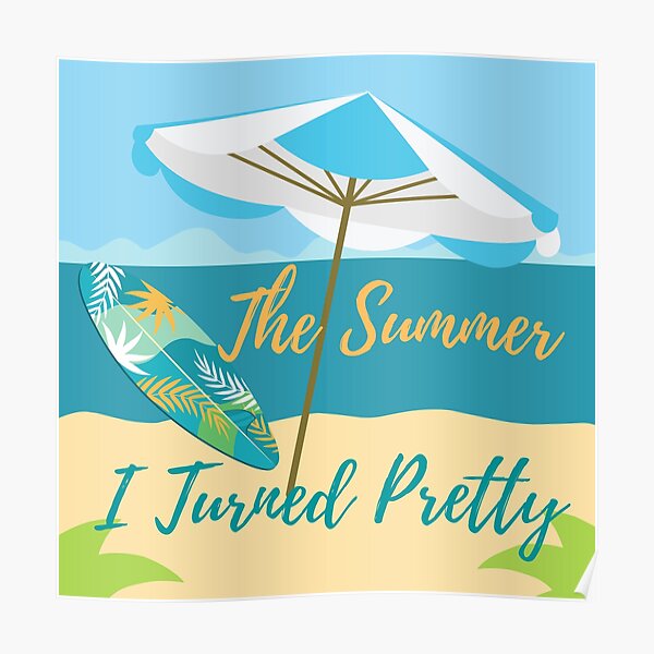 "The Summer I Turned Pretty Beach" Poster for Sale by DesignsByDiya
