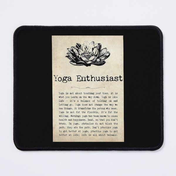 Item preview, Yoga Enthusiast art designed and sold by toniobnd51.