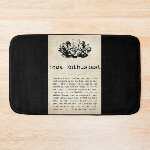 Item preview, Yoga Enthusiast art designed and sold by toniobnd51.