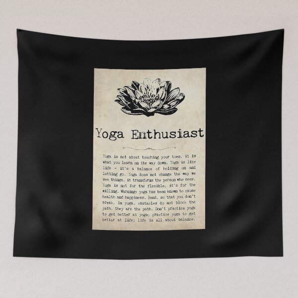 Item preview, Yoga Enthusiast art designed and sold by toniobnd51.