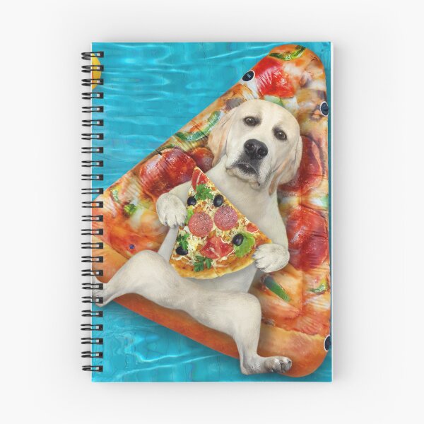 Item preview, Dog Eating A Pizza designed and sold by Ala Muk.