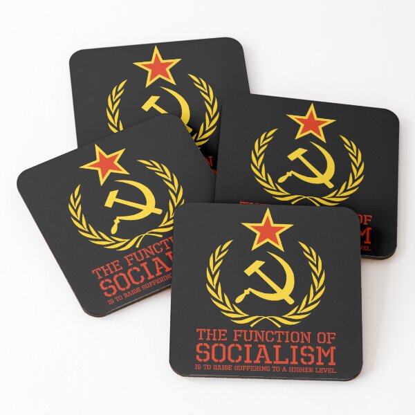 Item preview, The Function Of Socialism Is To Raise Suffering To A Higher Level - Anti Communist & Socialist designed and sold by Styrman.