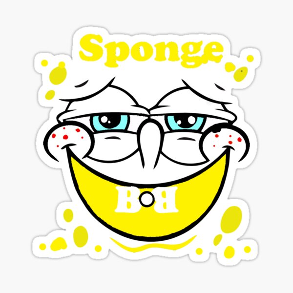 Juseko Sponge Bob Square Pants Sticker American Popular Cartoon Character  #10 - Sponge Bob Square Pants Sticker American Popular Cartoon Character  #10 . shop for Juseko products in India.