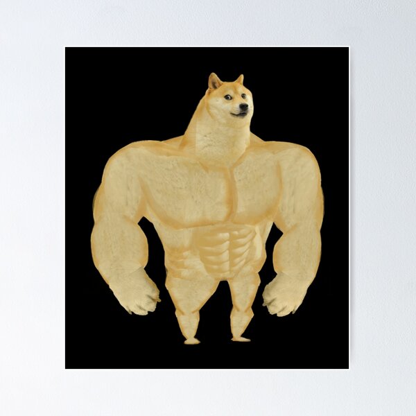 Artikel-Vorschau von Swole Doge, designt und verkauft von DonatasSab.
