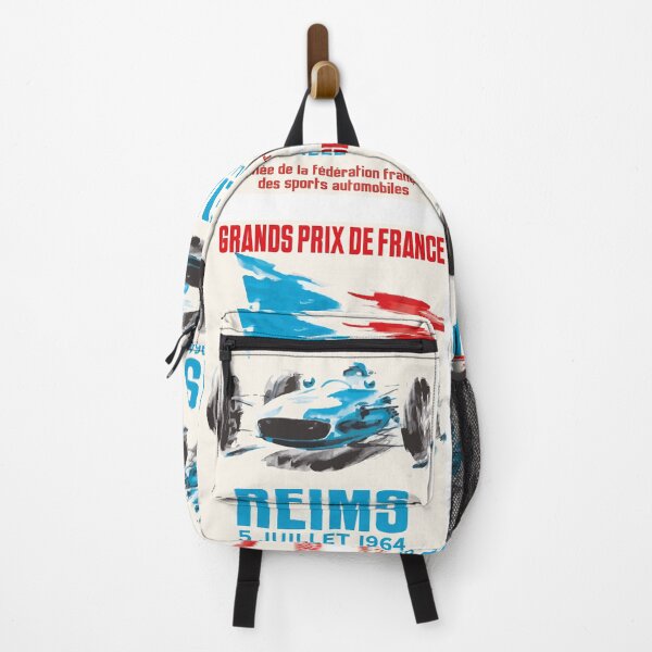 Item preview, REIMS Circuit de Geux 1964  Grands Prix De France Classic Poster designed and sold by Speedbirddesign.