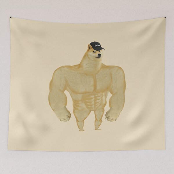 Item preview, Swole Doge Hat designed and sold by DonatasSab.