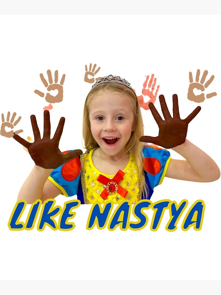 "Like nastya (10)" Poster for Sale by LindsiFonder2  Redbubble