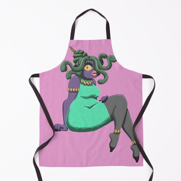 Item preview, Curvy Cartoon Gorgon designed and sold by Pajamurai.