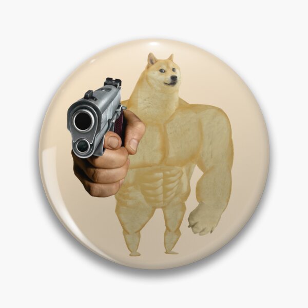 Item preview, Swole Doge Gun designed and sold by DonatasSab.