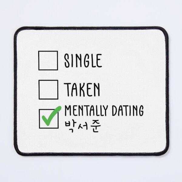 Item preview, Park Seo Joon - Single, Taken, Mentally dating 박서준 designed and sold by nohstyle.