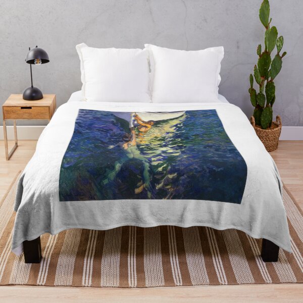 Item preview, Joaquin Sorolla The white boat Javea 1905 designed and sold by Sky-Art-80s.