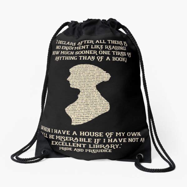 Item preview, Jane Austen Book quote Pride and Prejudice designed and sold by Justin Rowe.