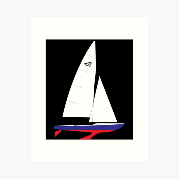 Item preview, Flying Fifteen Sailboat Classic T-Shirt designed and sold by contawana1s.