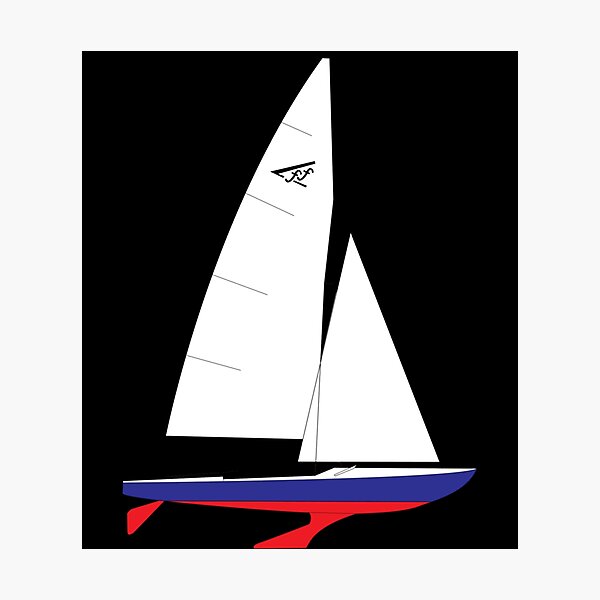 Item preview, Flying Fifteen Sailboat Classic T-Shirt designed and sold by contawana1s.