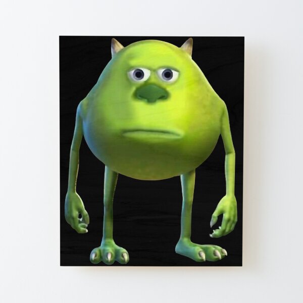 Mike Wazowski Meme Sticker for Sale by juliawalkershop