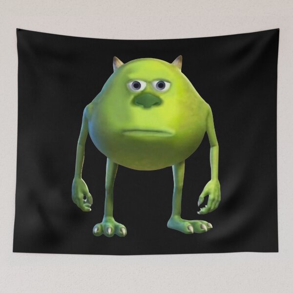 Artikelvorschau, Mike Wazowski Sulivan Face Meme entworfen und verkauft von MauriceMull.