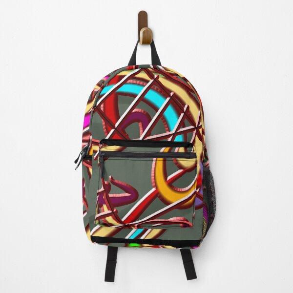 Item preview, Chaotic colorful pattern designed and sold by ArtRarities.
