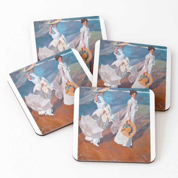 Item preview, Joaquin Sorolla Women Walking on the Beach 1909 designed and sold by Sky-Art-80s.