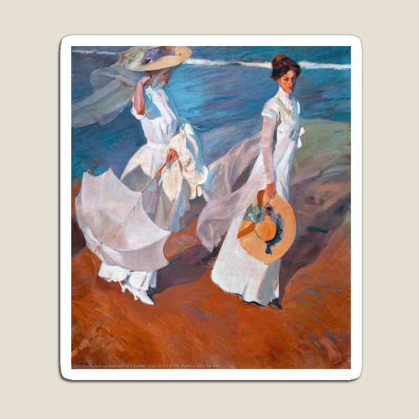 Item preview, Joaquin Sorolla Women Walking on the Beach 1909 designed and sold by Sky-Art-80s.