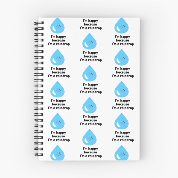 Item preview, happy raindrop designed and sold by zzzozzo.