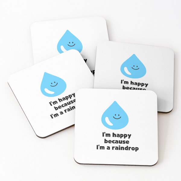 Item preview, happy raindrop designed and sold by zzzozzo.