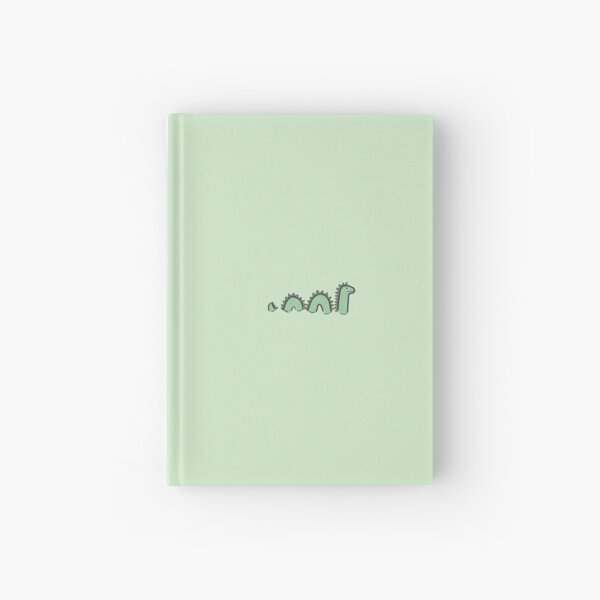 nessie sticker Hardcover Journal