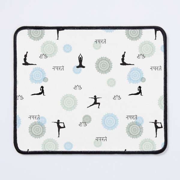 Item preview, Namaste - Yoga Pattern designed and sold by Vera-K-Design.