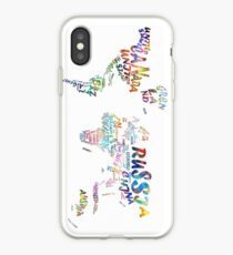 Weltkarte iPhone-Hülle & Cover