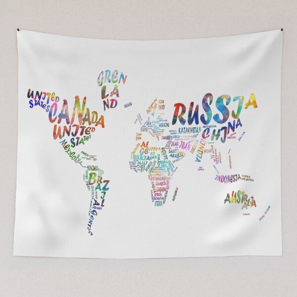 Item preview, world map designed and sold by BekimART.