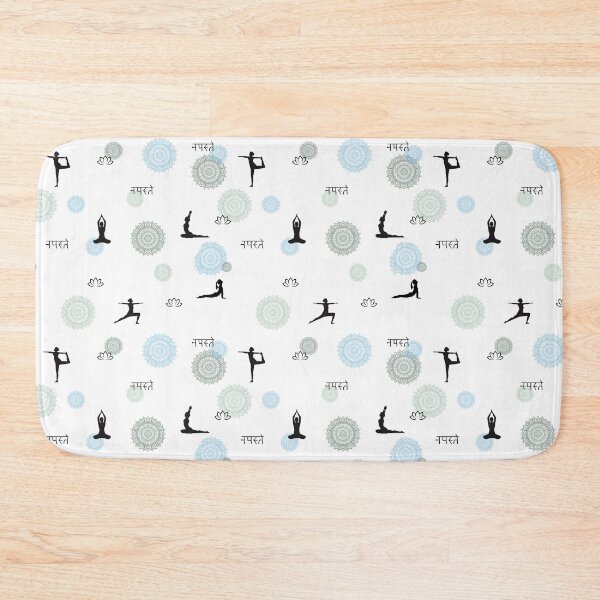 Item preview, Namaste - Yoga Pattern designed and sold by Vera-K-Design.