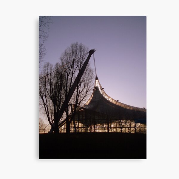 Sunset in Munich Canvas Print