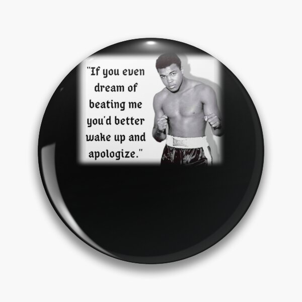 Item preview, Muhammad Ali Wake Up and Apologize Sticker Muhammad Ali Essential T-Shirt E designed and sold by badamozasp.