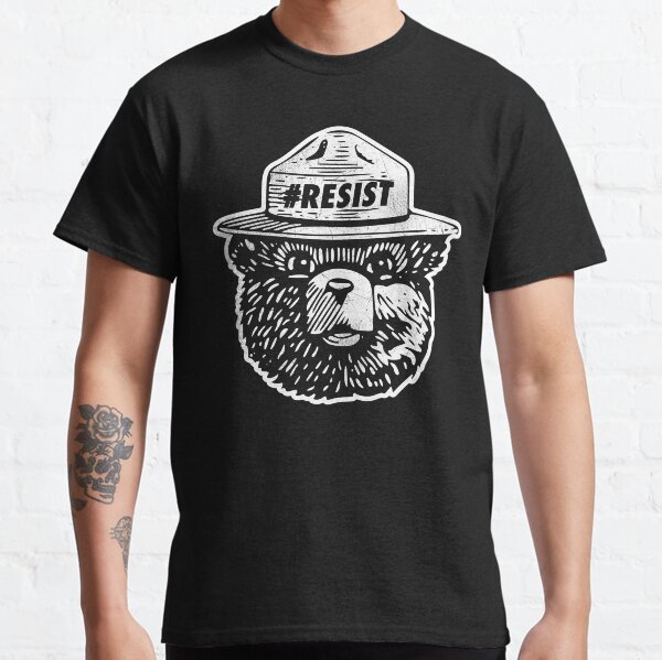 Item preview, Alt National Park Service Resist Bear designed and sold by Grafik Traffik.