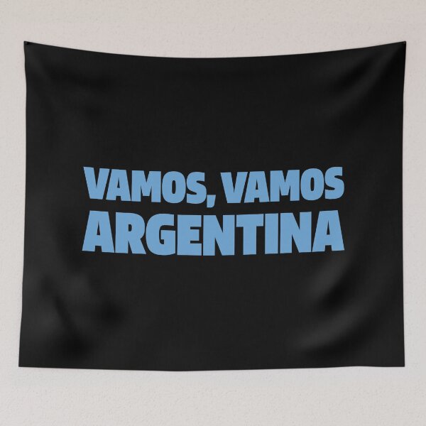 Item preview, Vamos Vamos Argentina (On Black) designed and sold by STUDIO-72.